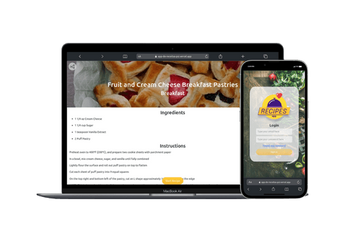 Recipes App (Mobile)